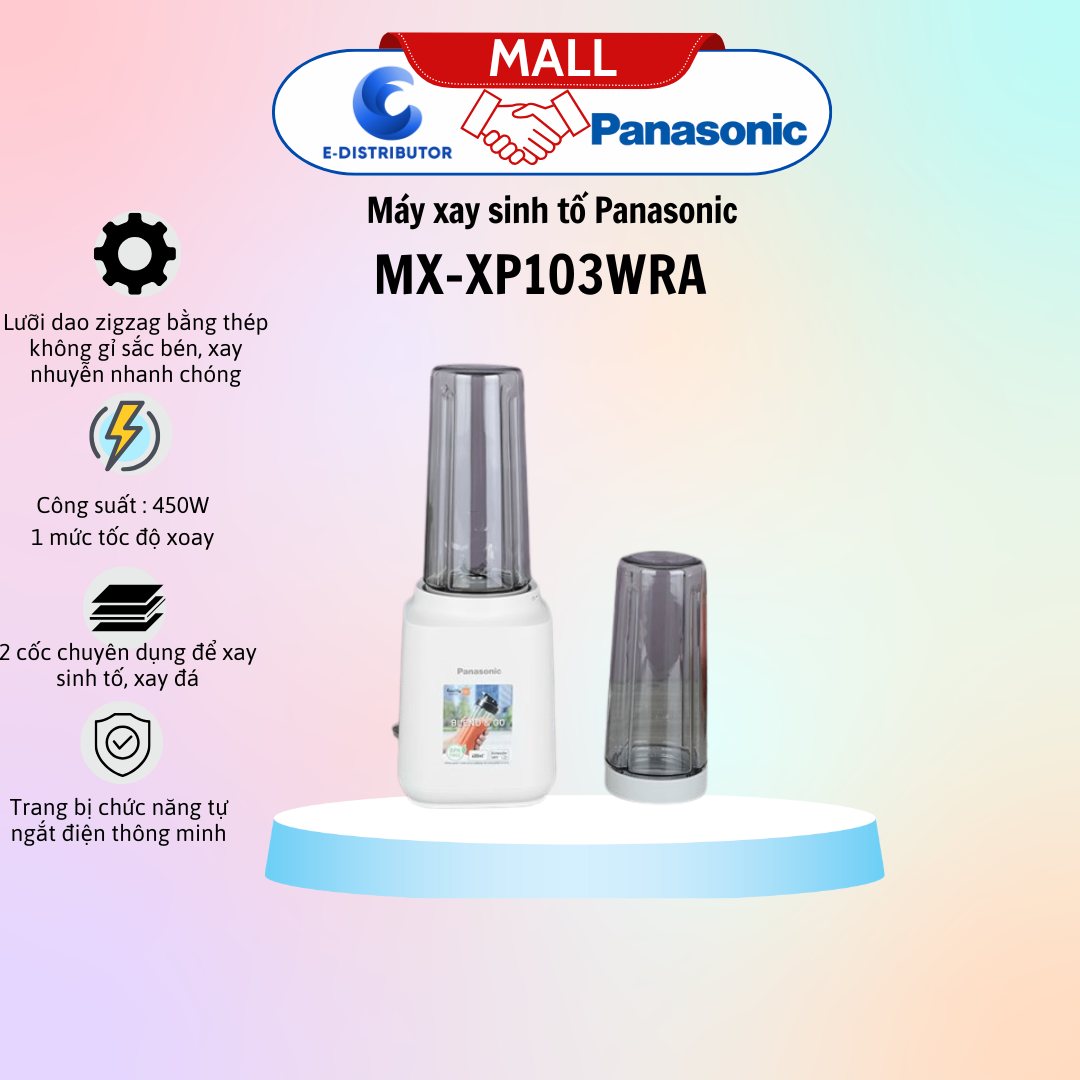 Máy xay sinh tố Panasonic MX-XP103WRA