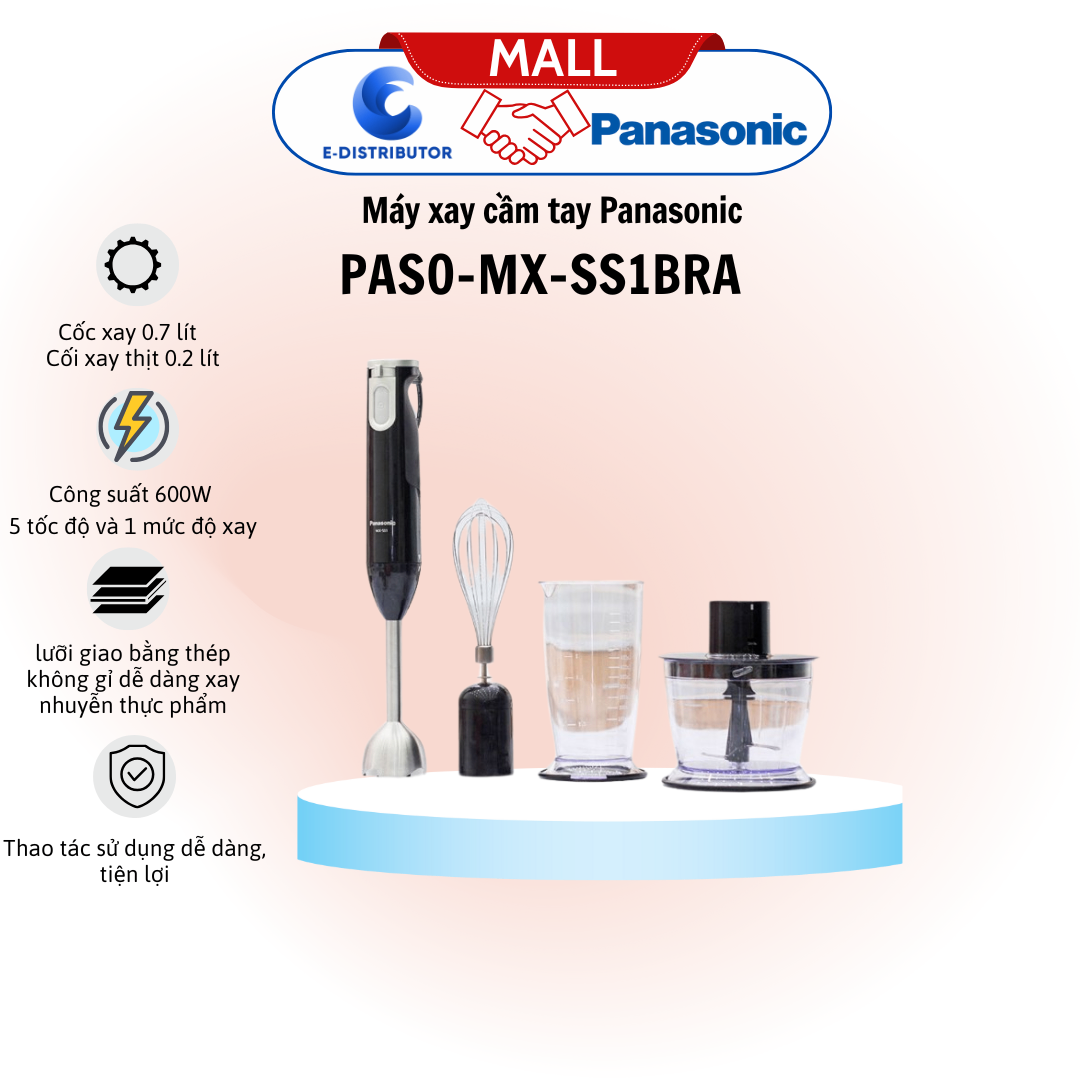 Máy xay cầm tay Panasonic PASO-MX-SS1BRA