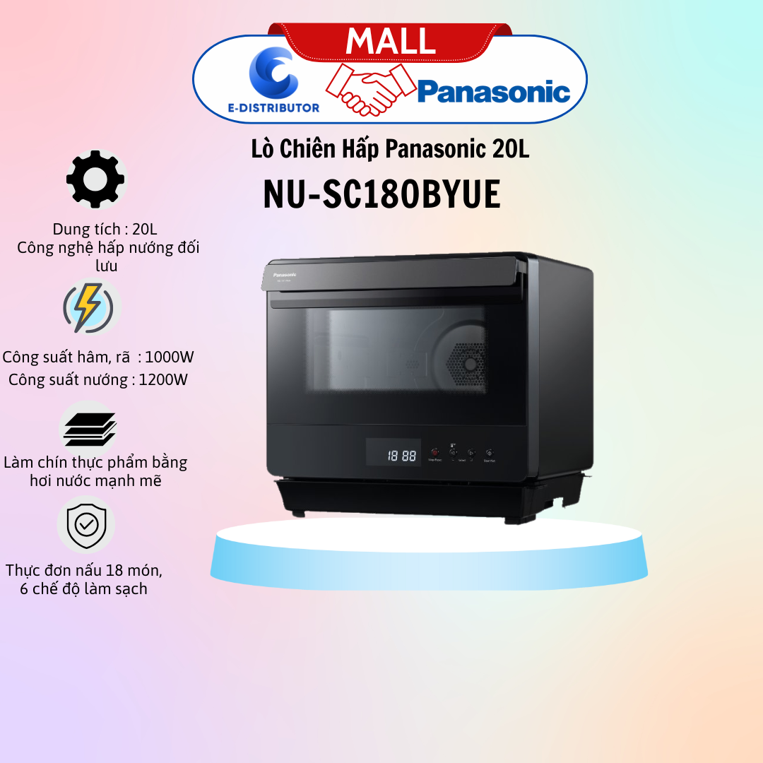 Lò Chiên Hấp Panasonic NU-SC180BYUE 20L
