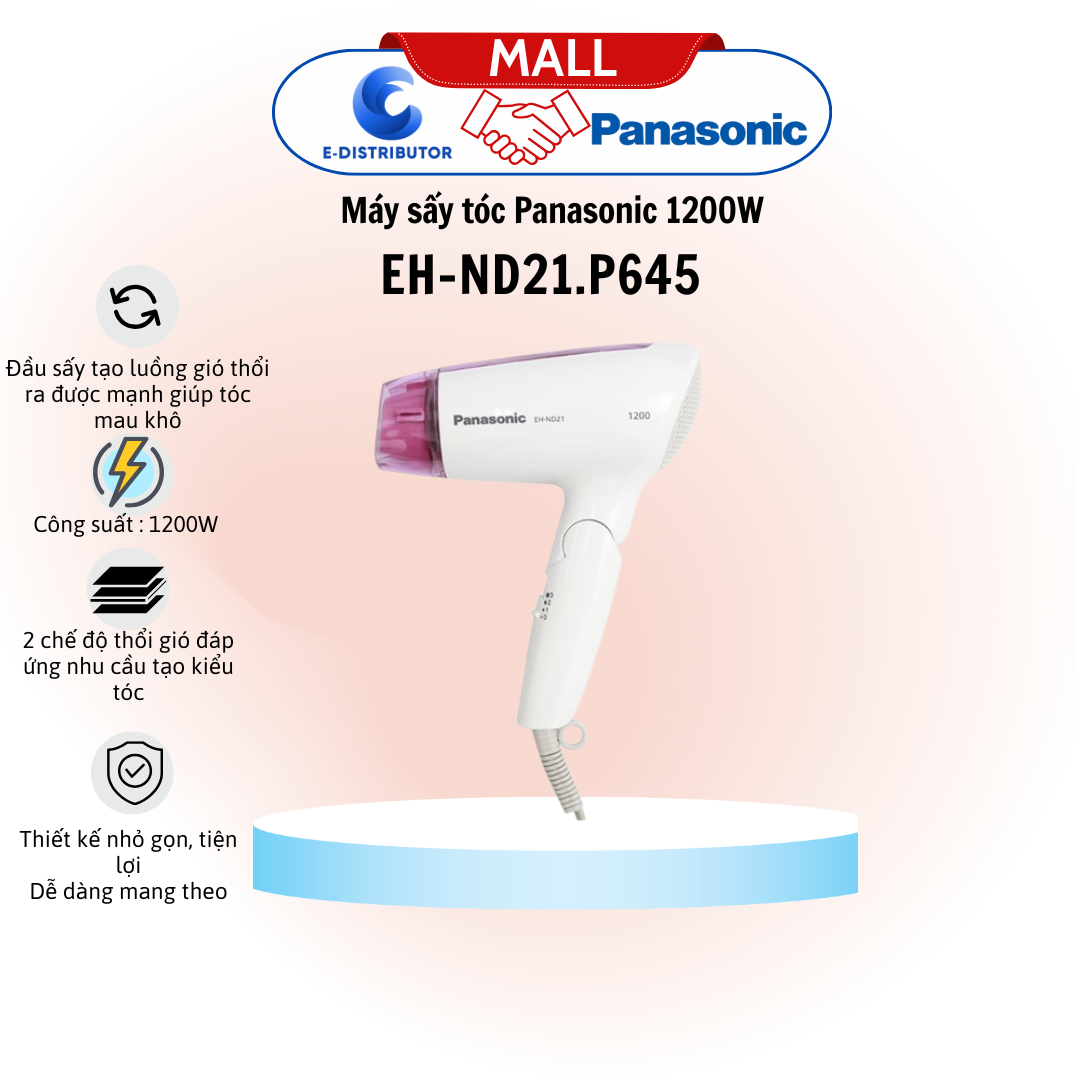 Máy sấy tóc panasonic EH-ND21.P645