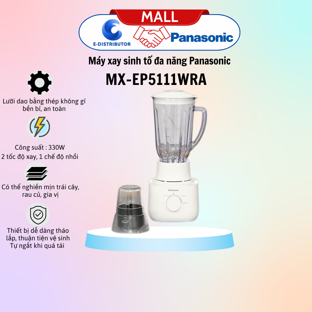 Máy xay sinh tố đa năng Panasonic MX-EX1561WRA