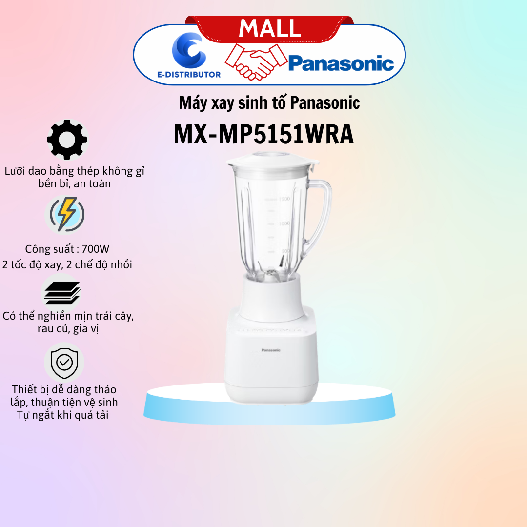 Máy Xay Sinh Tố PANASONIC MX-MP5151WRA