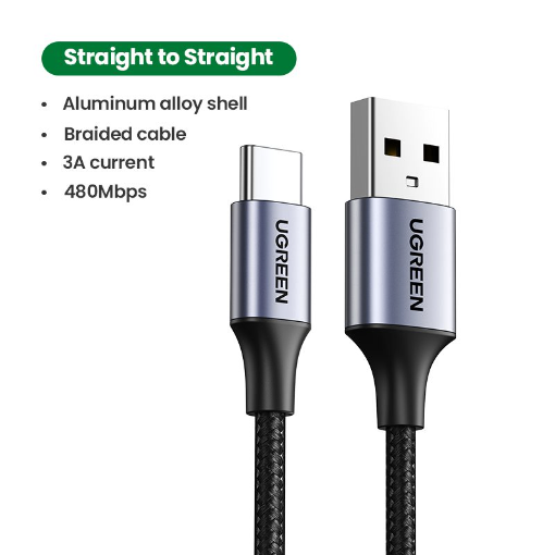 Cáp sạc nhanh USB A to C US288 60126