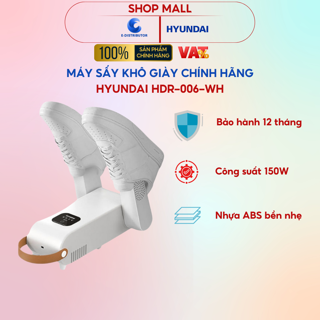 Máy sấy khô giày Hyundai - HDR-006-WH