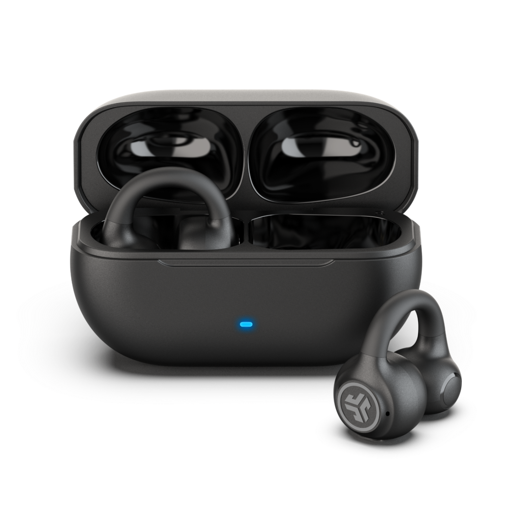 Tai nghe Open-Ear True Wireless JLab Jbuds Flex (black) - Hàng chính hãng