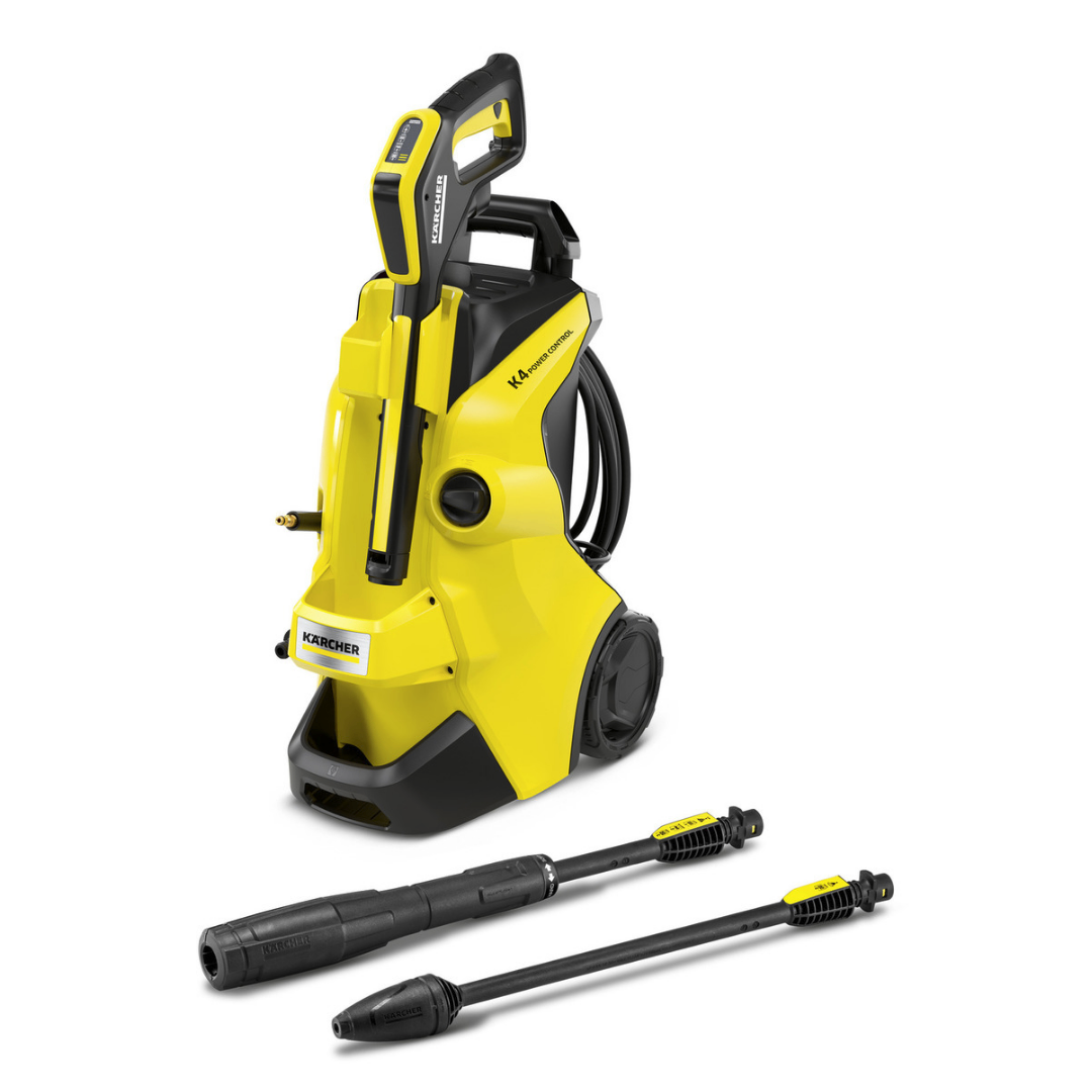 Máy phun rửa áp lực cao Karcher, K4 power control và phụ kiện (1.324-030.0 x1, 2.645-194.0x1) 9.653-112.0