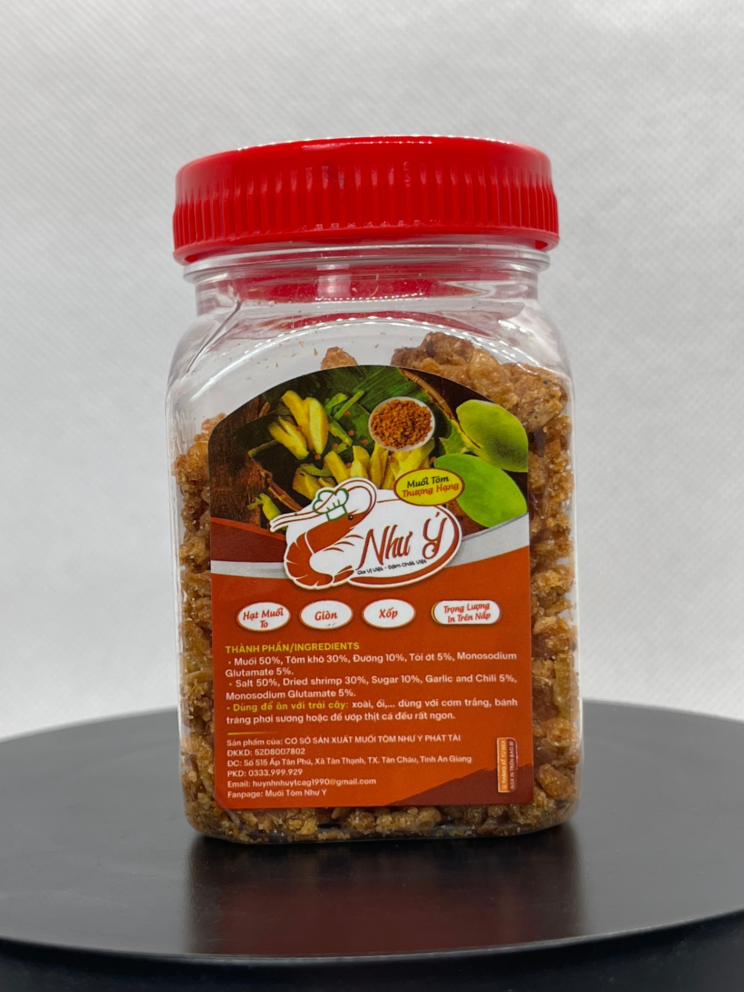 MUỐI TÔM NHƯ Ý HẠT VỪA 60G