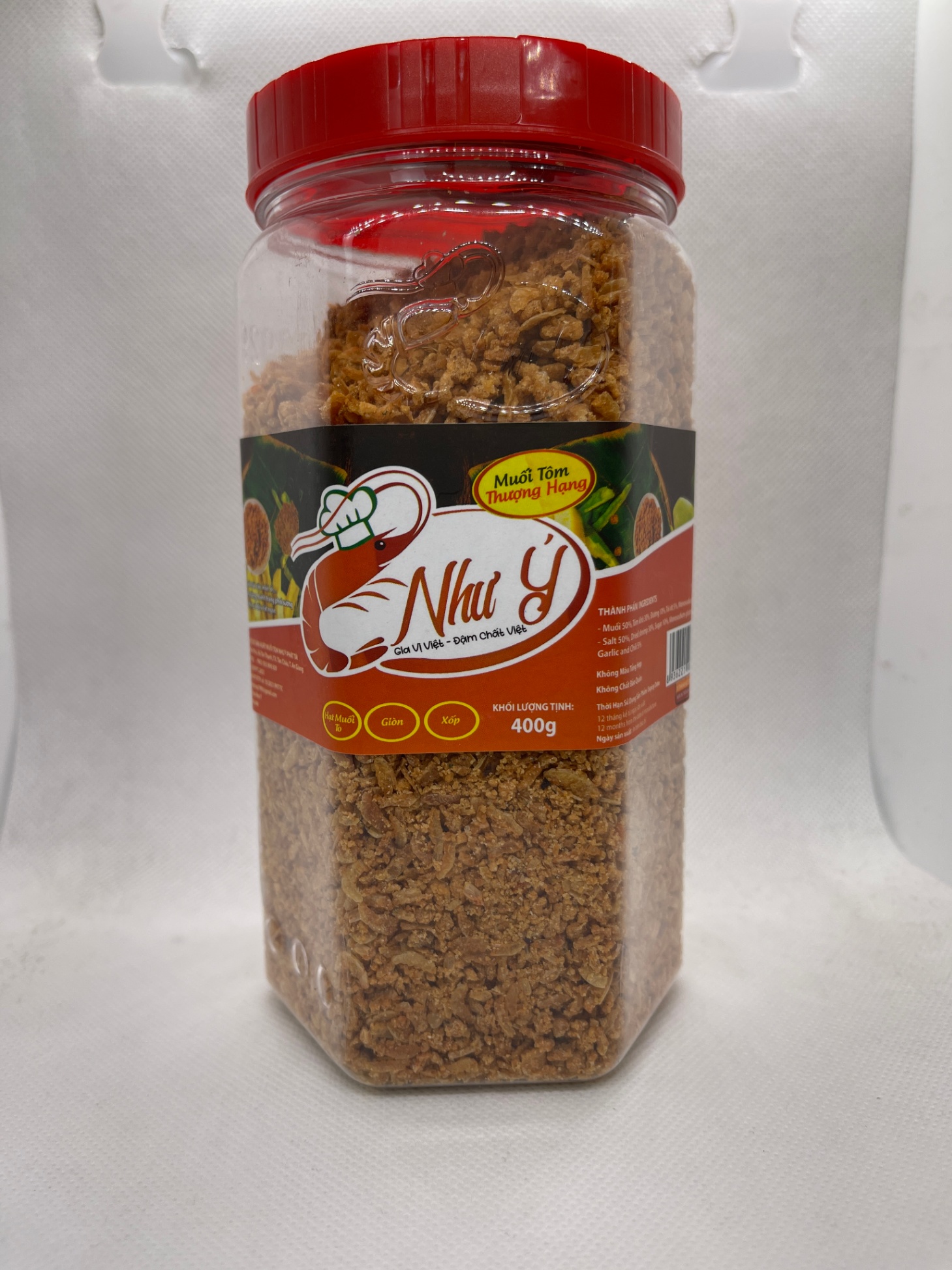 MUỐI TÔM NHƯ Ý HẠT VỪA 400G