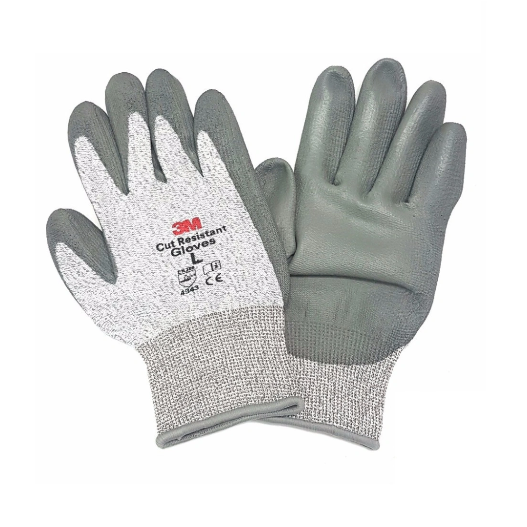 Găng tay chống cắt 3M ( cấp độ 5) - xám trắng size XL GTC5-XL