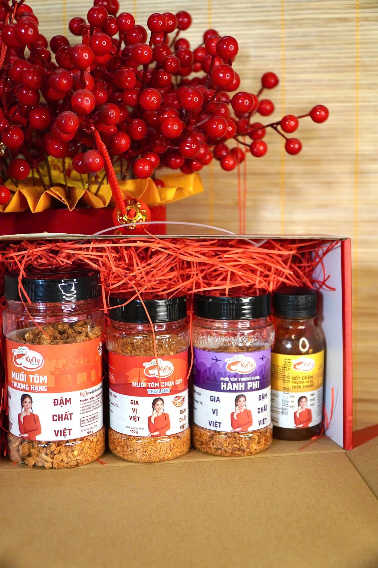 Combo 4 muối tôm KYNY SPICE