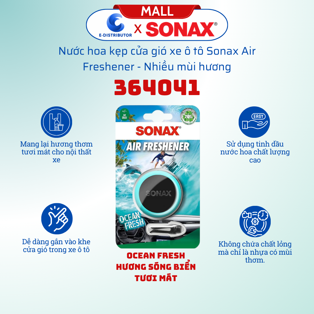 Air Freshener Ocean-fresh Sonax 364041