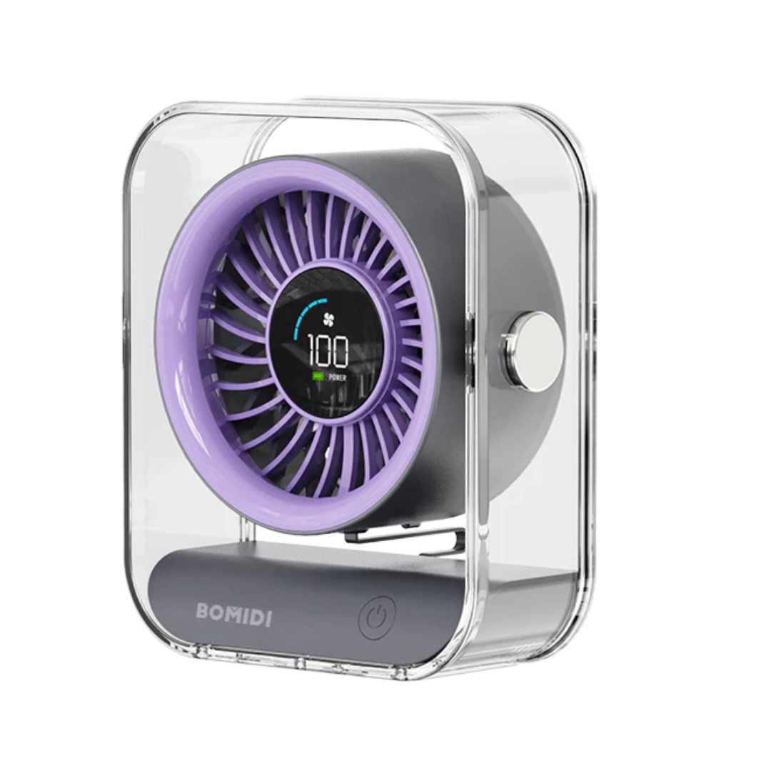 Quạt Để Bàn Bomidi DF03 (tím)