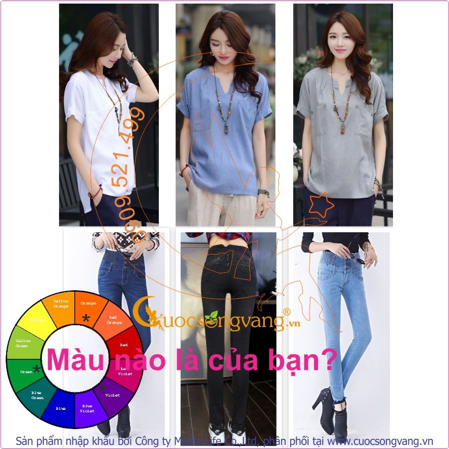 Bí quyết chọn màu trang phục