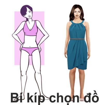 Bí kíp chọn đồ cho dáng người hình chữ nhật