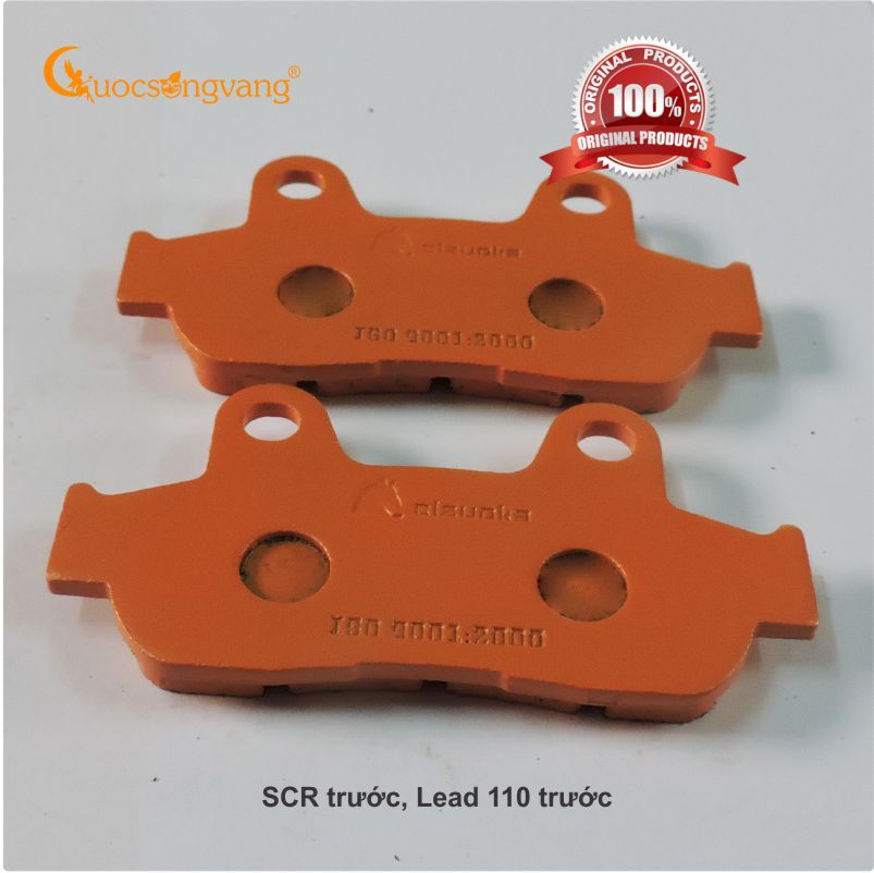 Má phanh đĩa chống trượt SCR trước, Lead 110 trước PADSZK01 hiệu Sizuoka