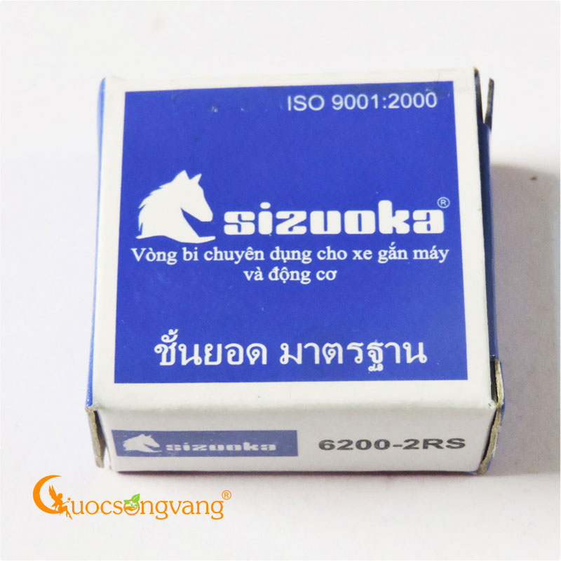 Bạc đạn xe máy 6200 2RS Đùm trước Max, Yamaha, nồi Airblade BISZK33362002RS