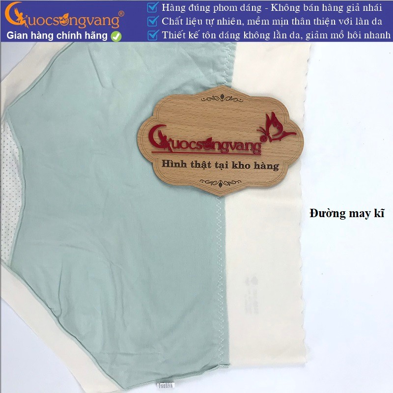 Quần lót nữ lưng cao quần chíp cotton lạnh Cuocsongvang GLDL052