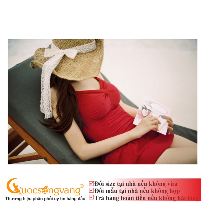 Đồ bơi nữ váy tắm liền thân Cuocsongvang GLSWIM001