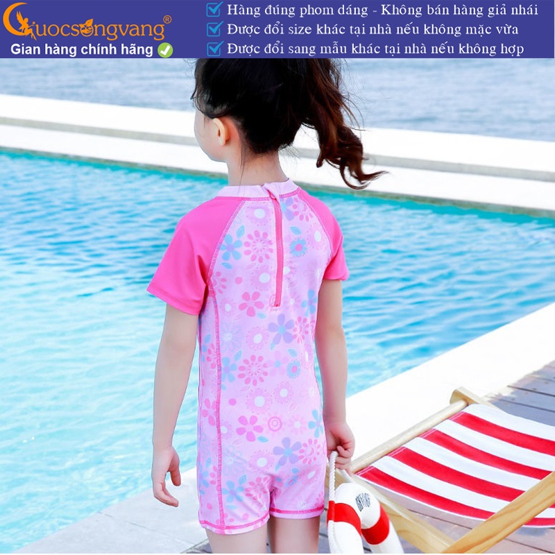 Bộ đồ bơi bé gái Elsa set đồ bơi aurora kèm nón GLSWIM093