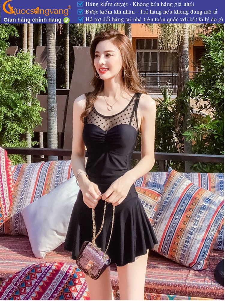 Váy đầm bơi nữ váy đầm đi biển nữ GLSWIM087