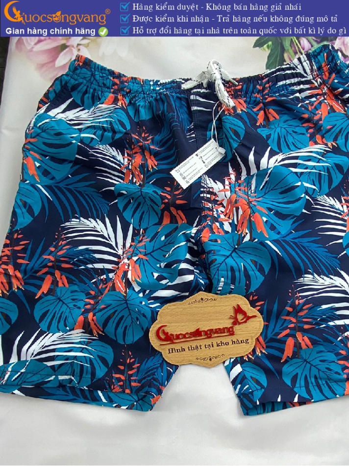 Quần bơi nam phom rộng quần thể thao nam GLSWIM094