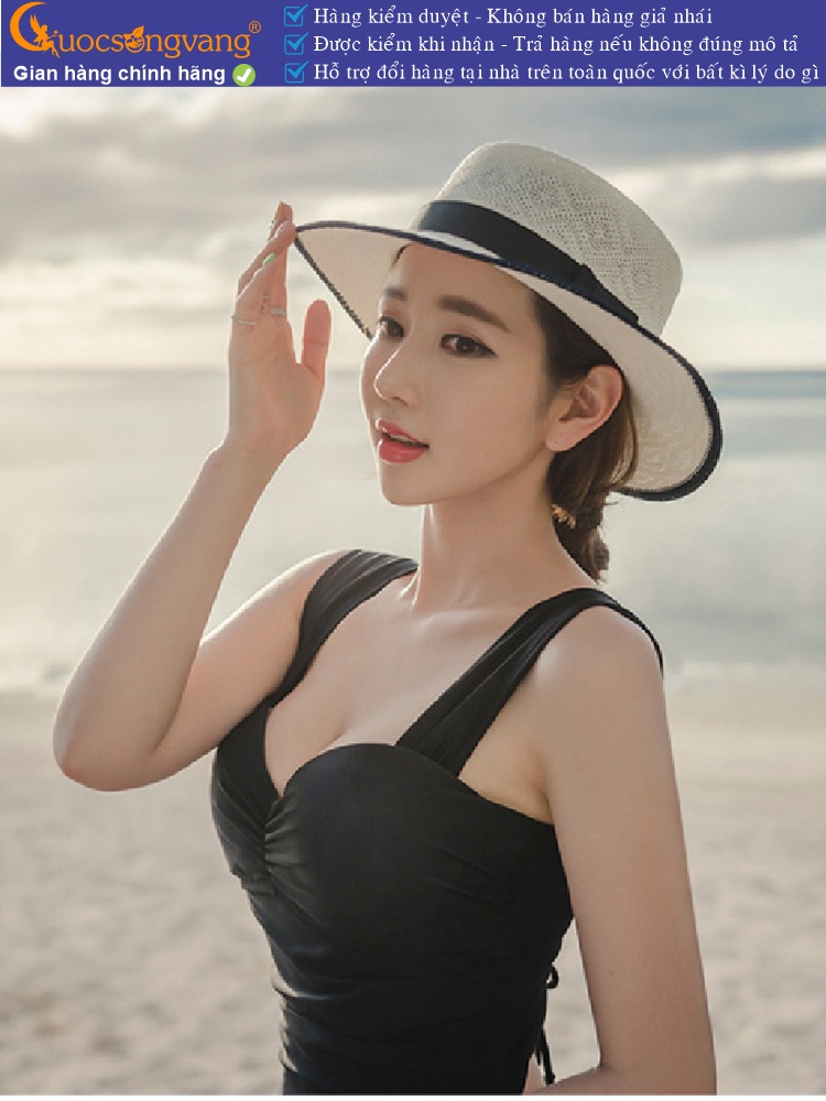 Váy đầm bơi nữ liền thân bên trong có quần rời GLSWIM050