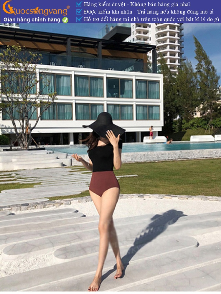 Bộ bikini liền thân một mảnh kèm mút ngực GLSWIM053