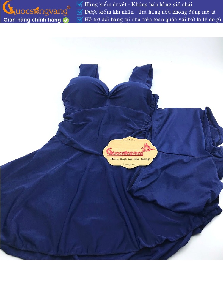 Váy đầm bơi nữ liền thân bên trong có quần rời GLSWIM050