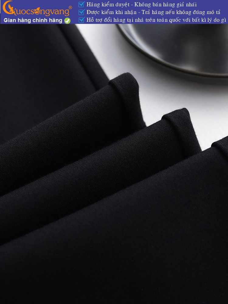 Quần nữ công sở ống loe cotton co giãn 4 chiều GLQ144