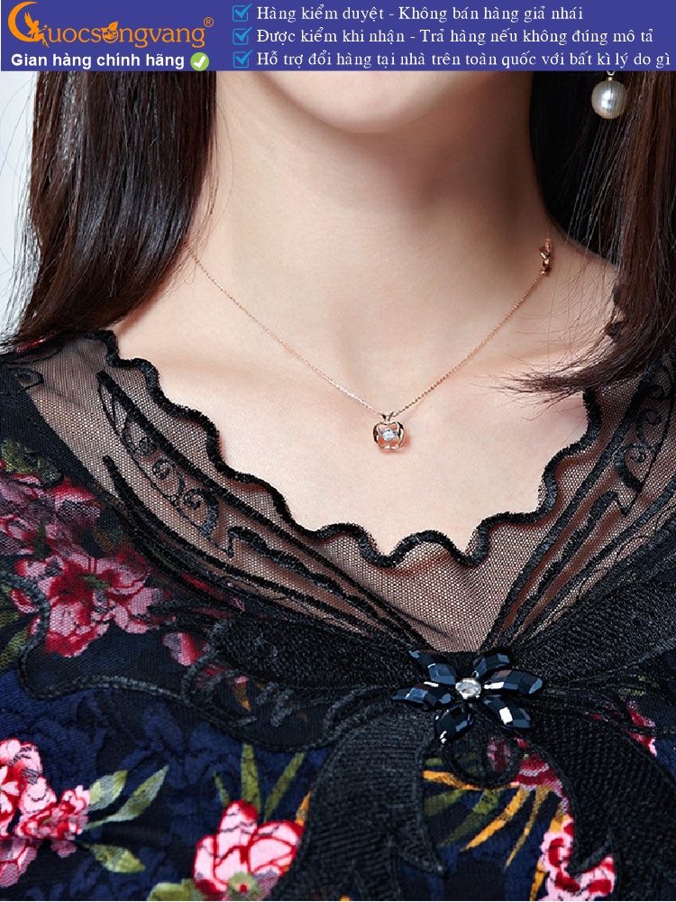 Áo thun nữ dài tay thêu ren big size GLA194