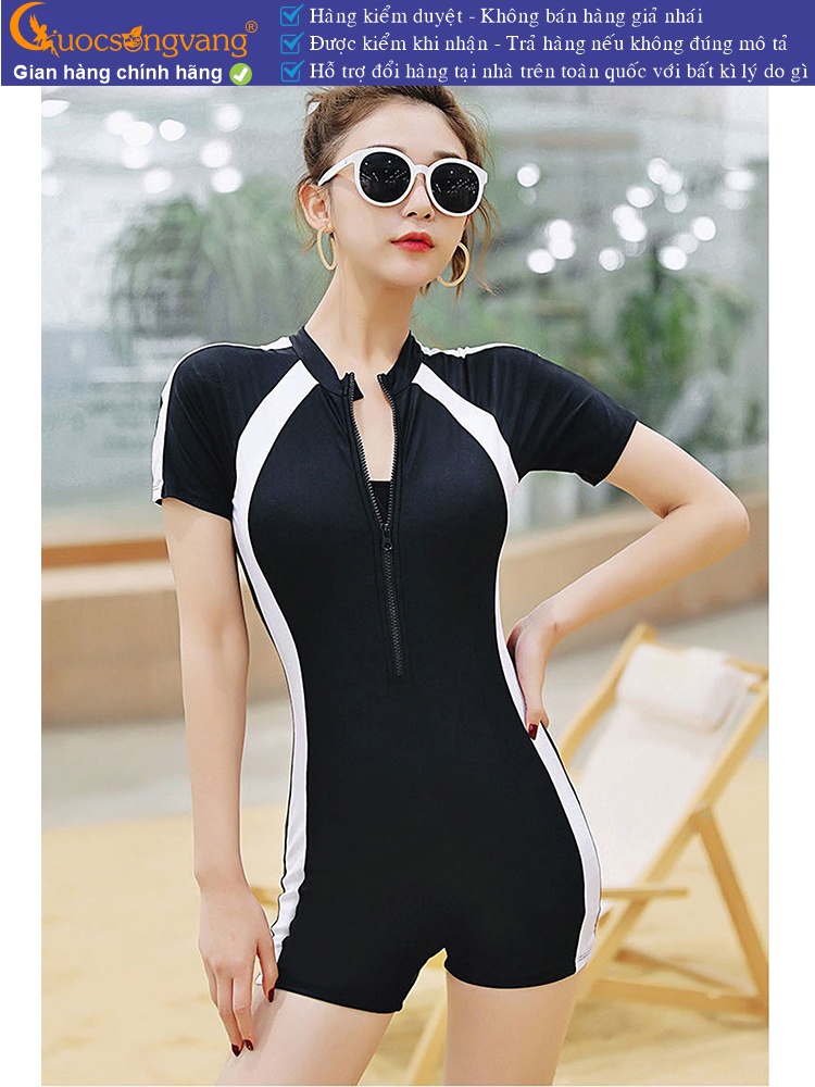 Đồ đi biển một mảnh liền thân đồ bơi nữ quần liền GLSWIM109