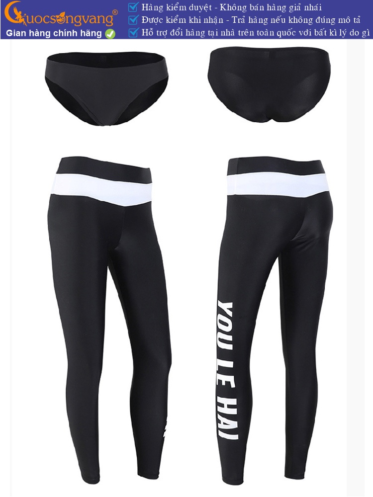 Bộ đồ bơi lặn nữ dài 4 món GLSWIM077