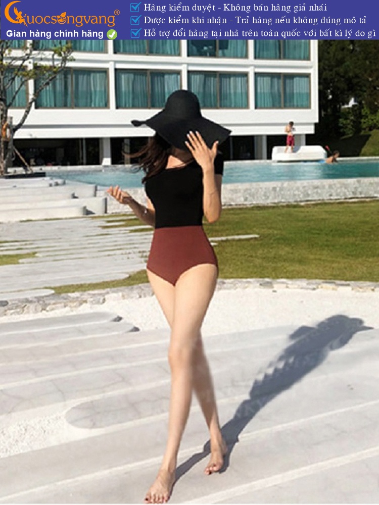 Bộ bikini liền thân một mảnh kèm mút ngực GLSWIM053