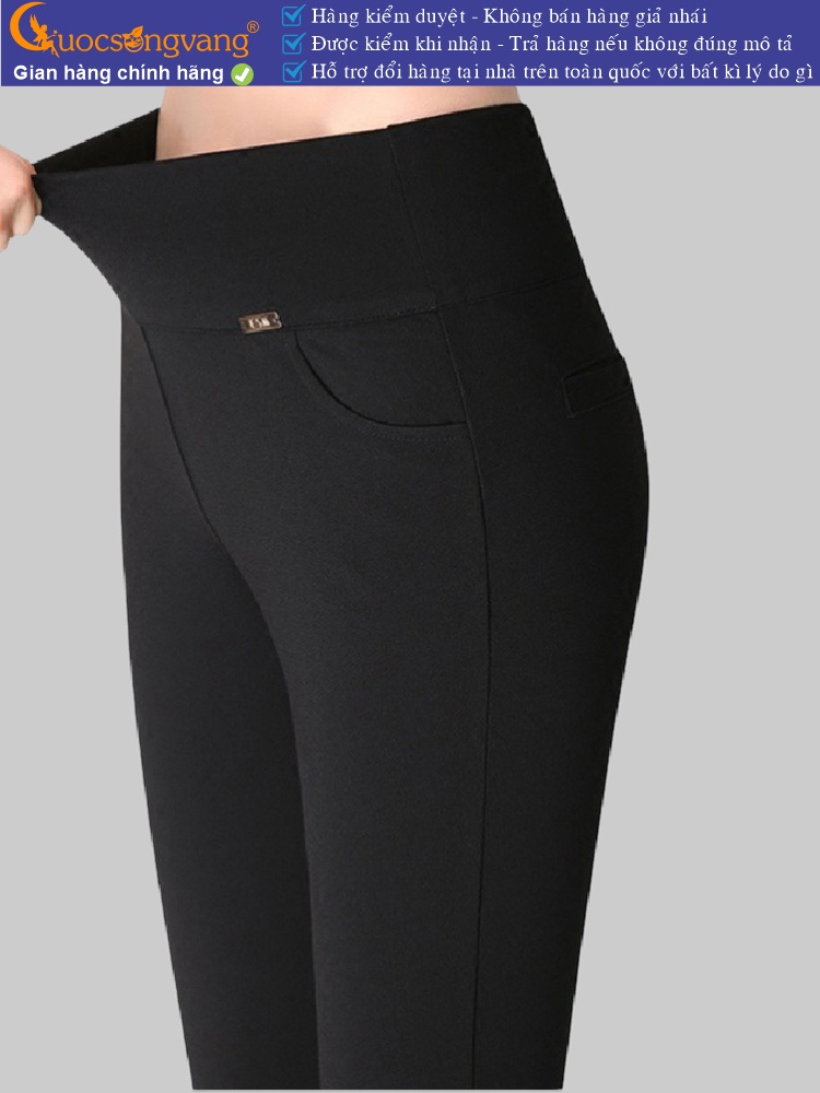 quần legging nữ lưng cao bản lớn quần skinny nữ 4 chiều GLQ047