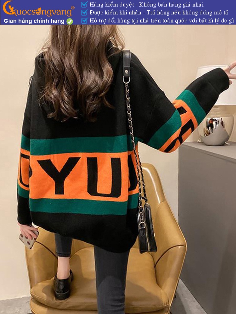 Áo len nữ hoodie có nón GLA320