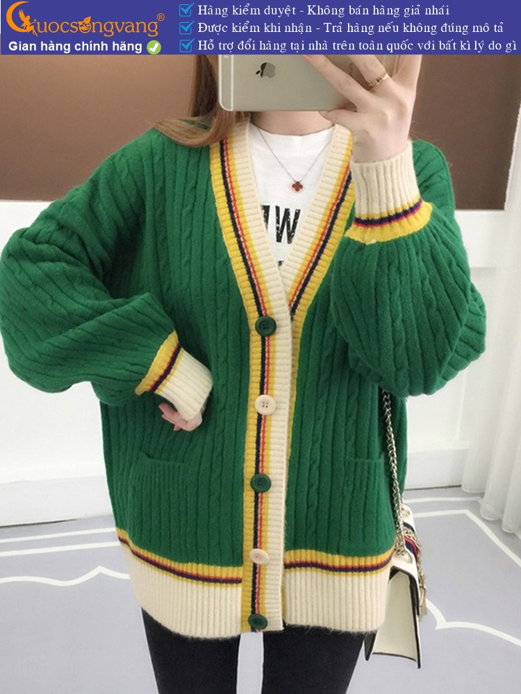 Áo khoác len nữ dài tay GLA251