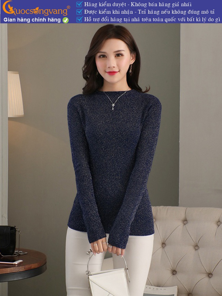 Áo len nữ dài tay dáng ôm GLA282