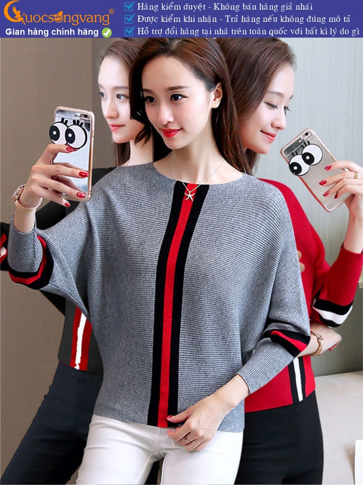 Áo len nữ cánh dơi dài tay GLA278