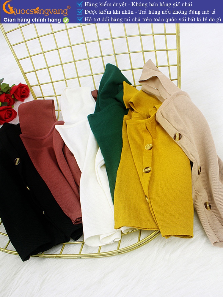 Áo ba lỗ nữ dệt kim crop top mùa hè GLA271