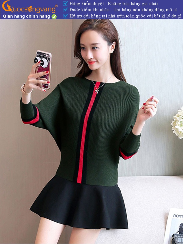 Áo len nữ cánh dơi dài tay GLA278