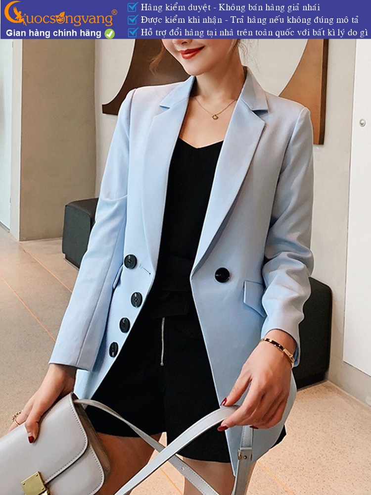 Áo vest nữ công sở chất đẹp GLA281