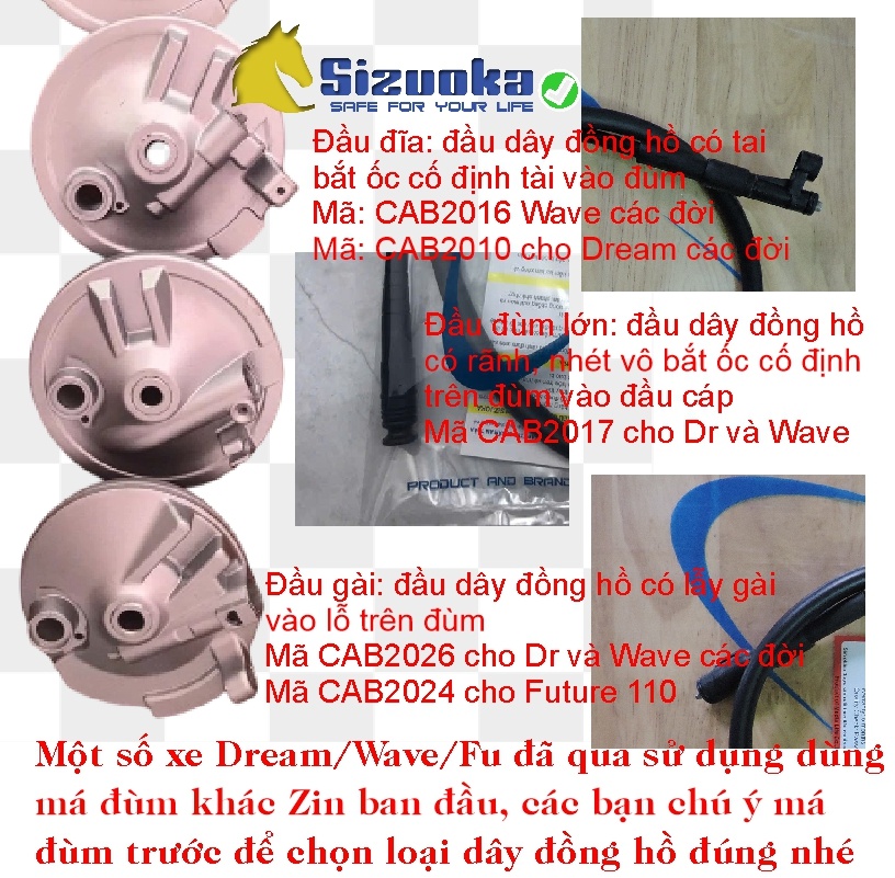 Dây Đồng hồ Future I, Future 110 đời đầu CAB2024
