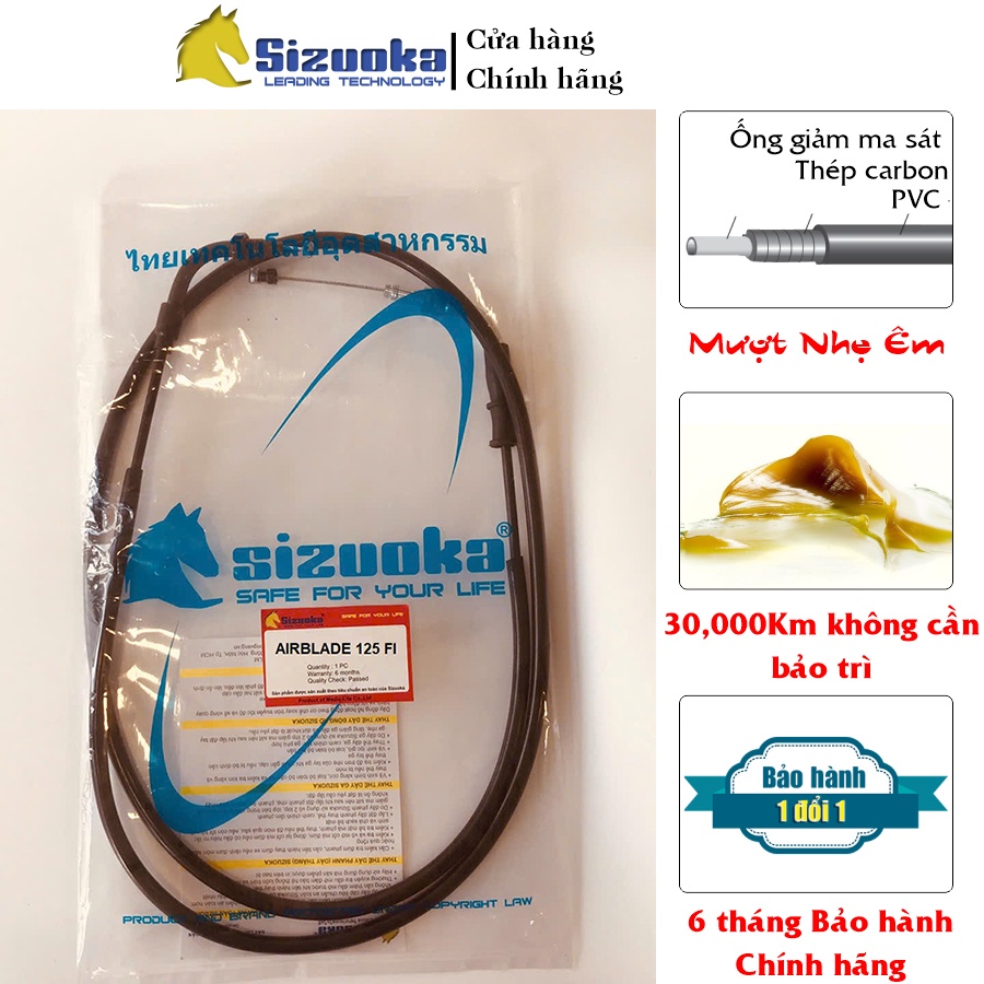 Dây ga Airblade Fi 125 2013 2014 2015 1 sợi CAB1056
