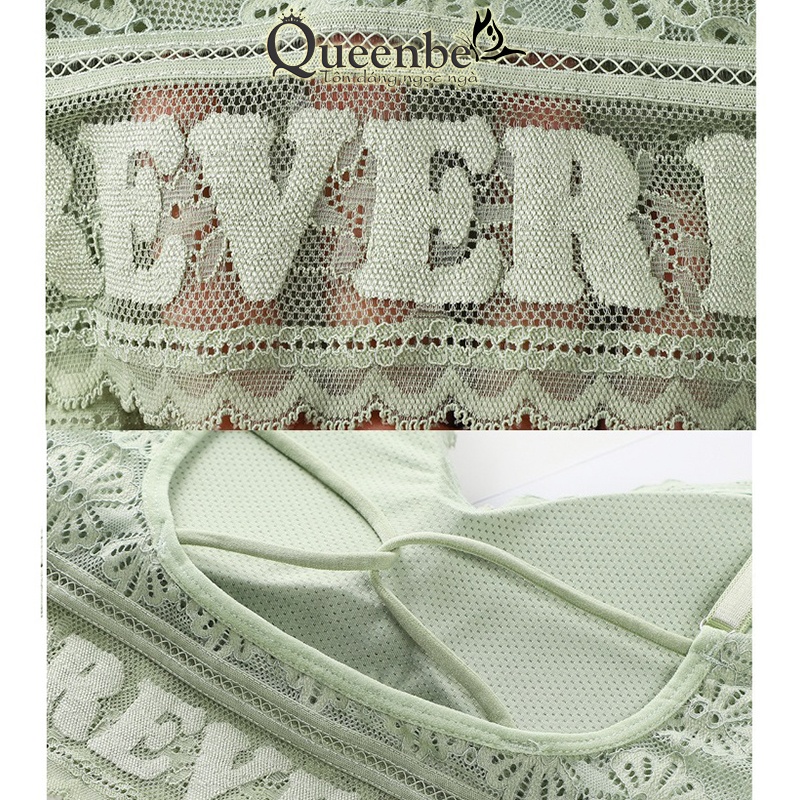 Áo bra ren Queenbe GLDL041 ren mềm