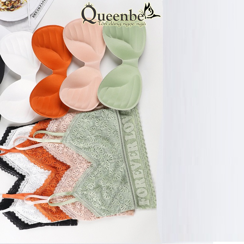 Áo bra ren Queenbe GLDL041 ren mềm