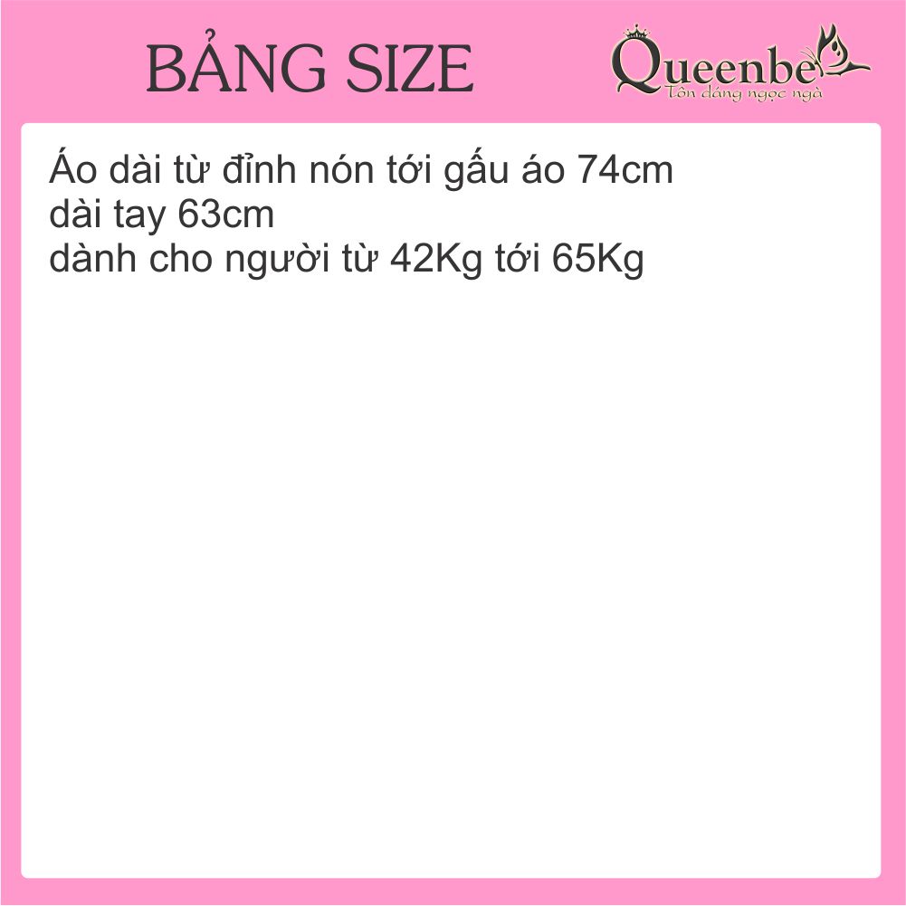 Áo chống nắng nữ thời trang đi xe máy Queenbe GLA332 chống UV50 liền nón, che mặt, che mu bàn tay, vành chống chói