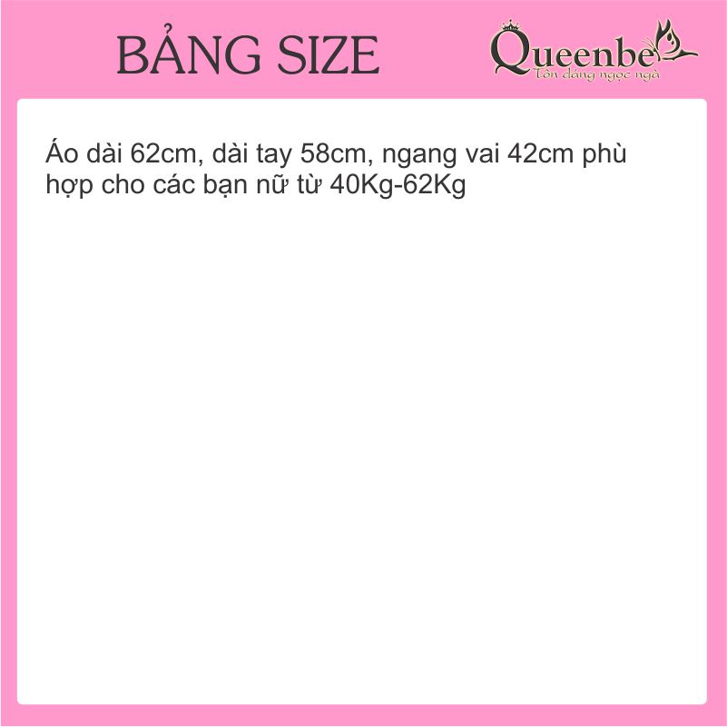 Áo khoác len nữ dệt họa tiết Queenbe GLA297