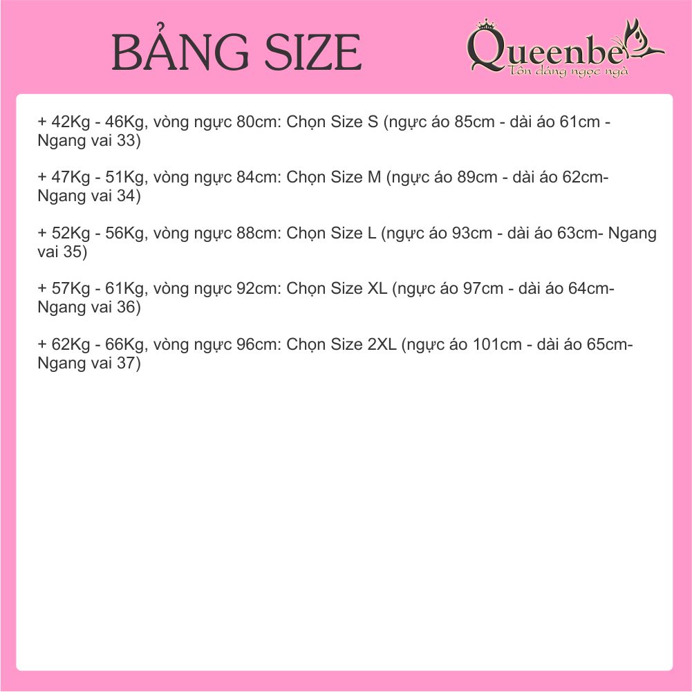 Áo kiểu nữ voan cánh tiên Queenbe GLA168