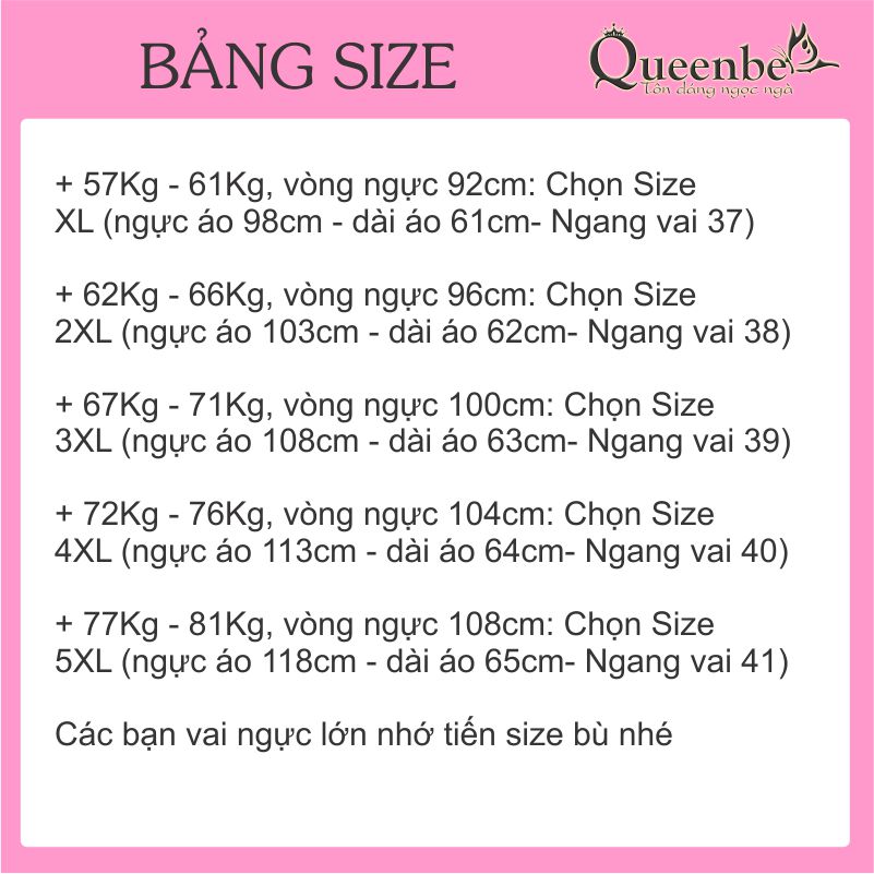 Áo kiểu trung niên big size cổ tim Queenbe GLA259