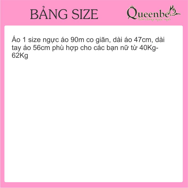 Áo len nữ cánh dơi dài tay Queenbe GLA278
